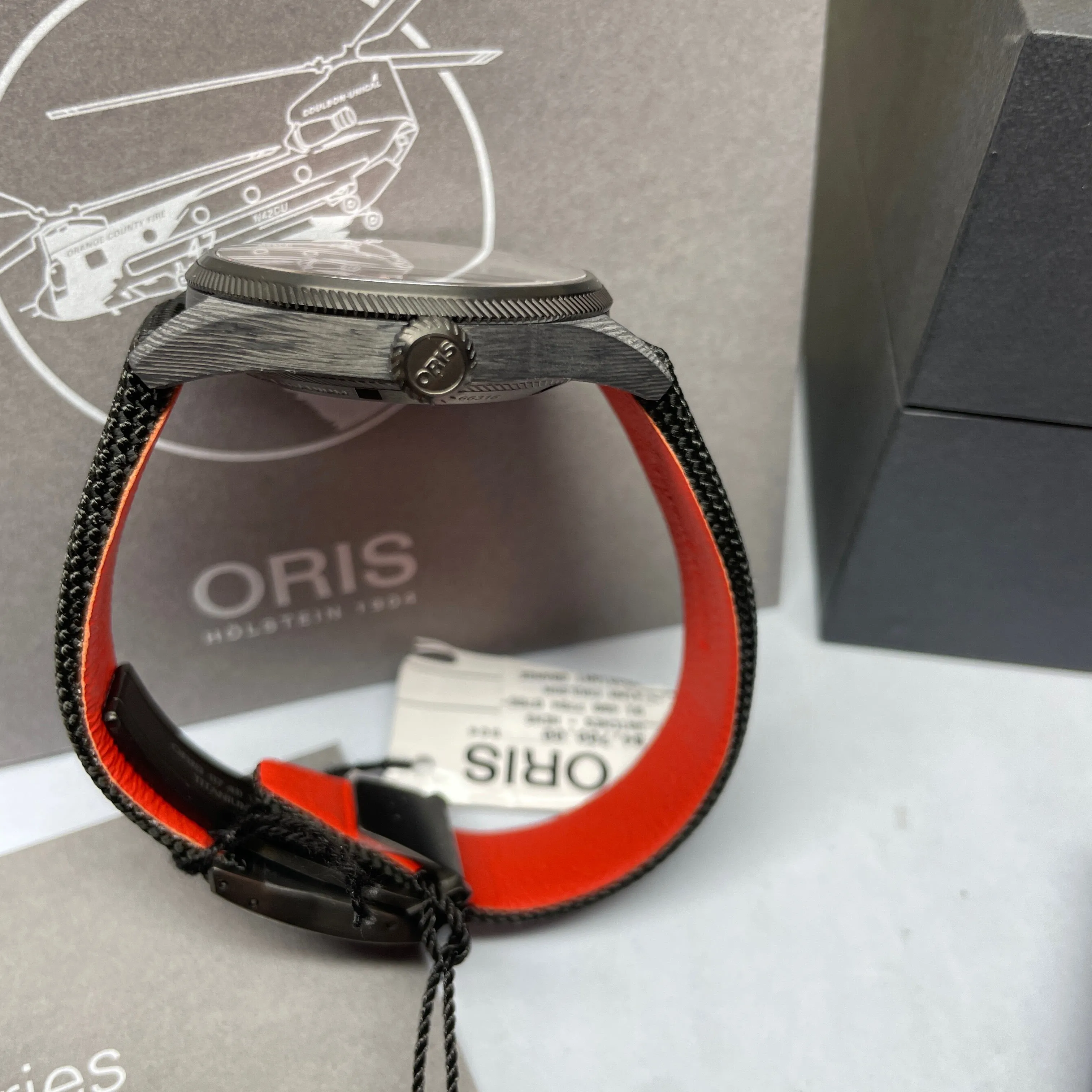 Oris PROPilot Coulson Limited Edition Gradient Orange Red Watch 41mm