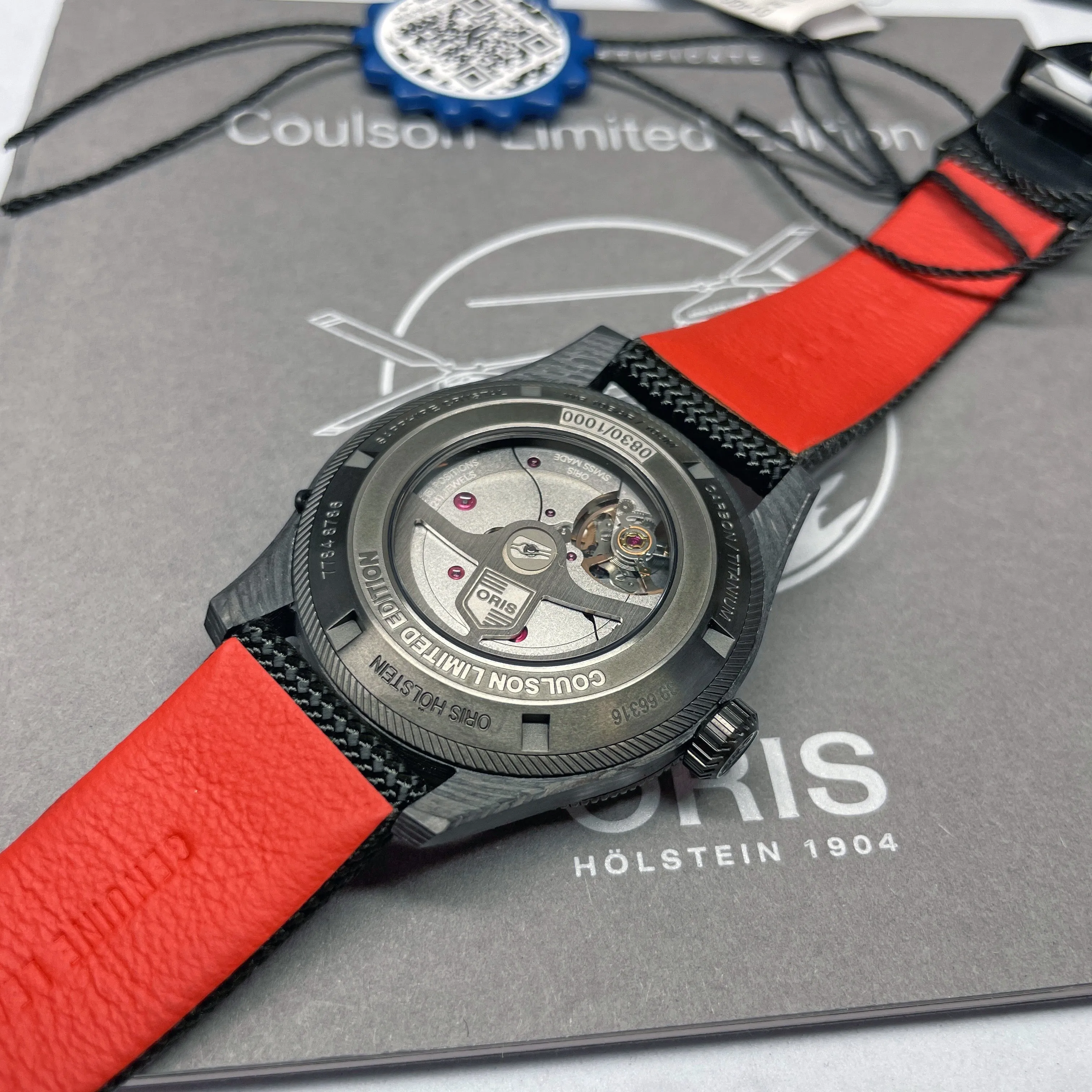 Oris PROPilot Coulson Limited Edition Gradient Orange Red Watch 41mm