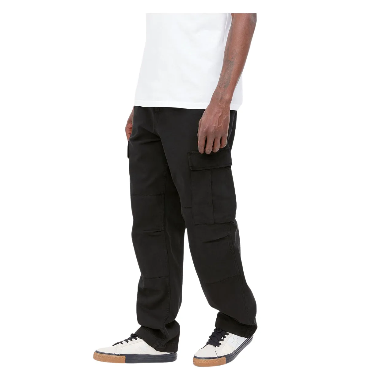 Pantaloni Uomo Carhartt WIP Regular Cargo Nero