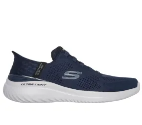 Pantofi sport, barbati, SKECHERS BOUNDER EMERGED SLIP-INS 232459-NVY bleumarin, textil