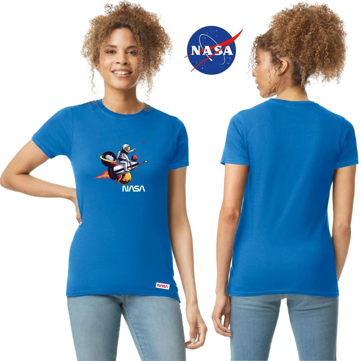 Playera Mujer Nasa Seal