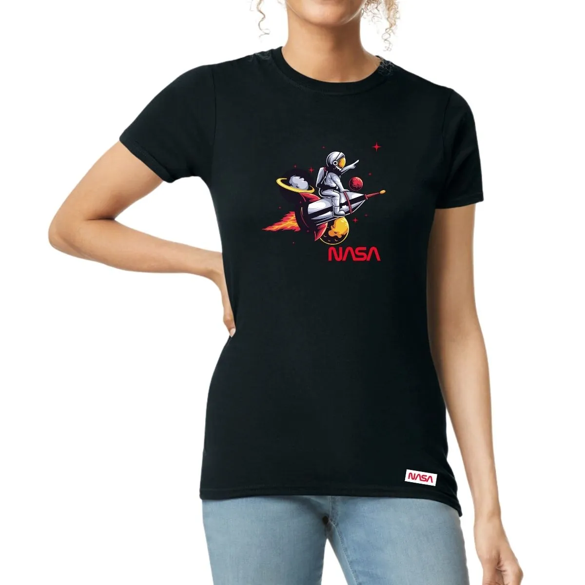 Playera Mujer Nasa Seal