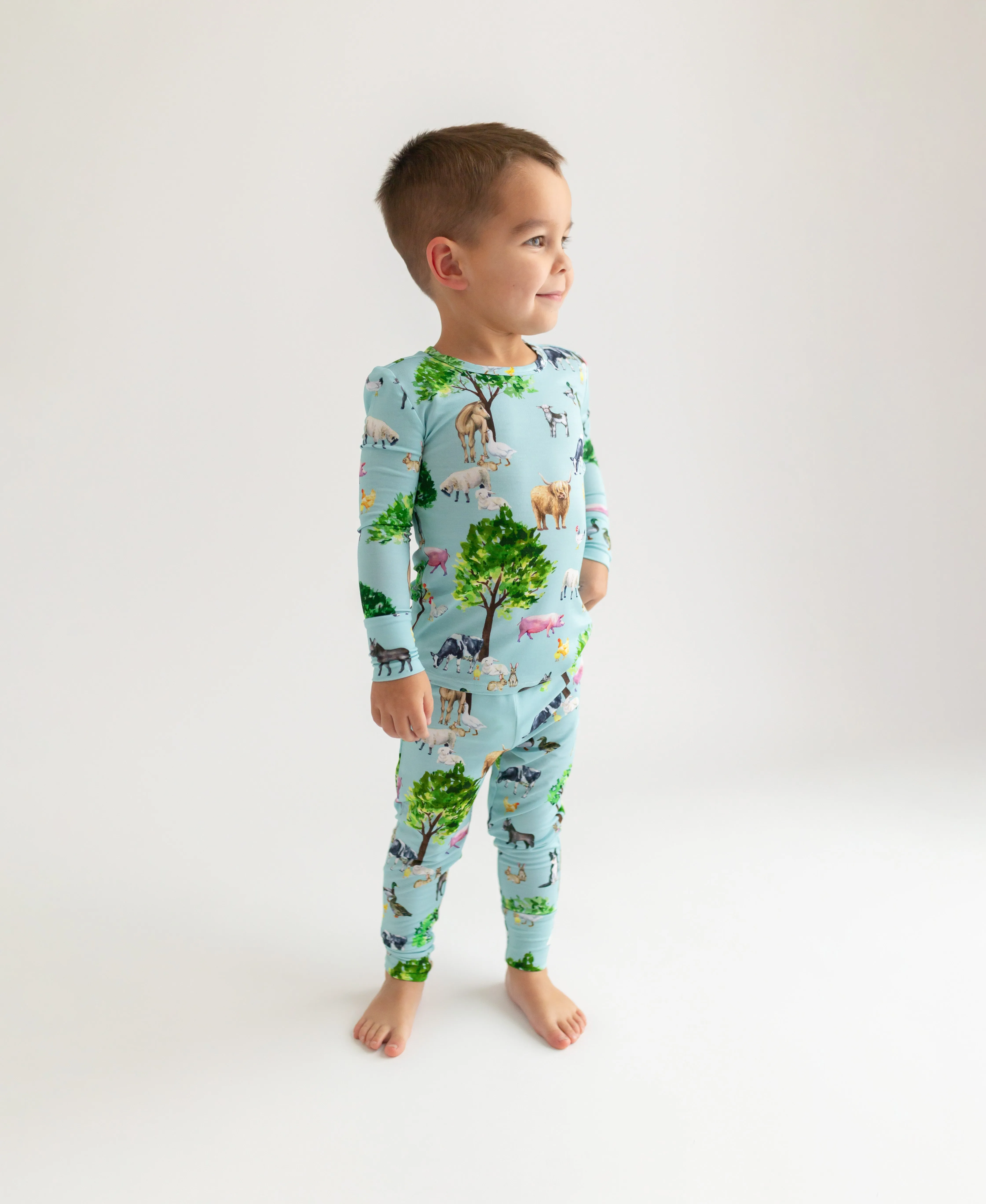 Posh Peanut Brayden L/S Basic Loungewear