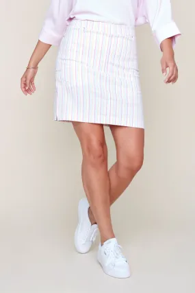 Renuar skort 2495, seersucker