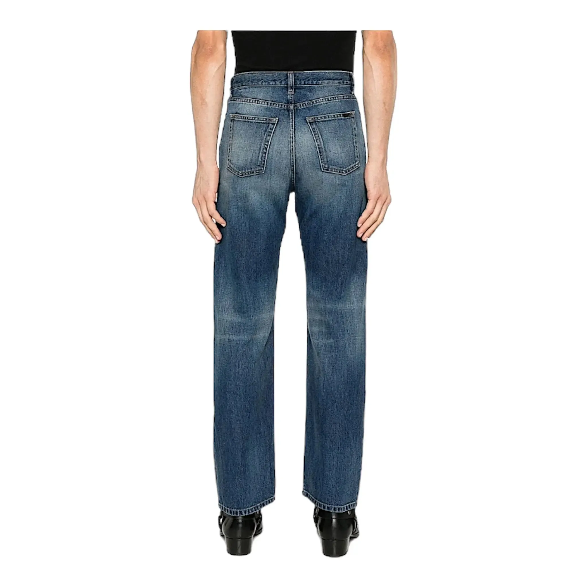 Saint Laurent Straight-Leg Jeans