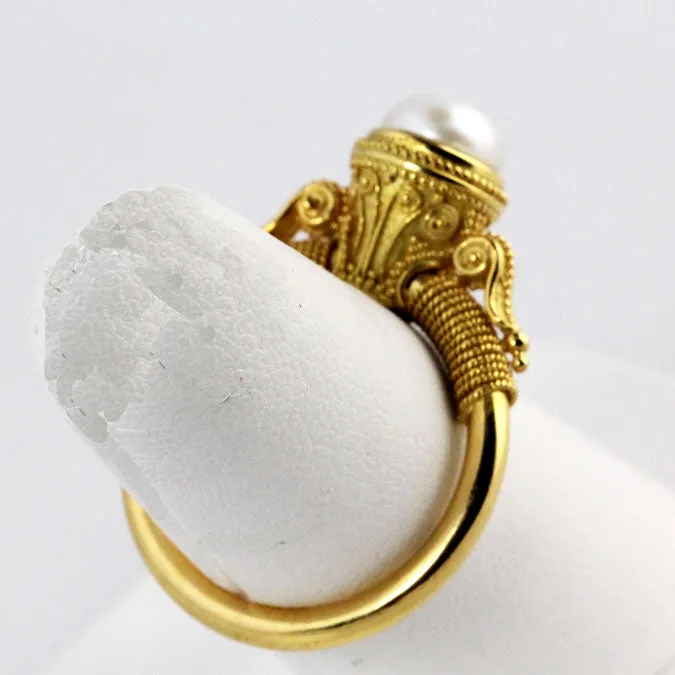 Seal of Artemis Gold Ring