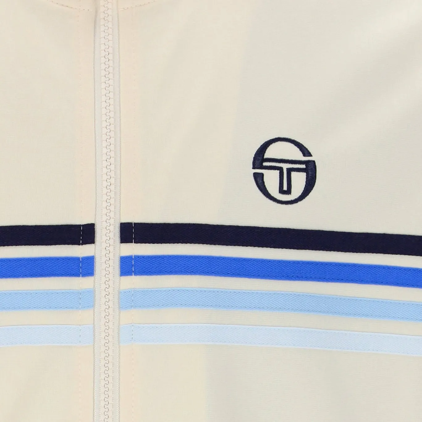 Sergio Tacchini New Varena Track Top Cream/Blue