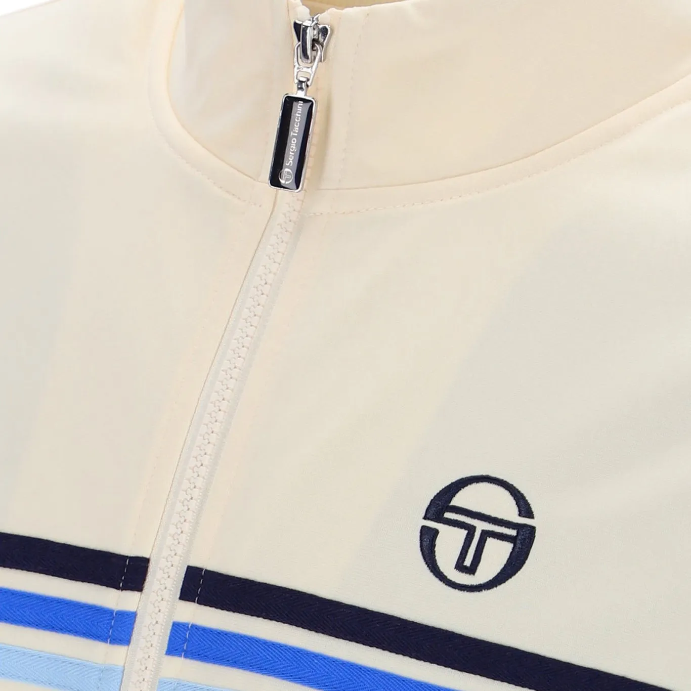 Sergio Tacchini New Varena Track Top Cream/Blue