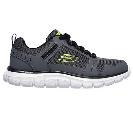 Skechers Track Knockhill Men's Sneaker 232001/CCBK Charcoal Black