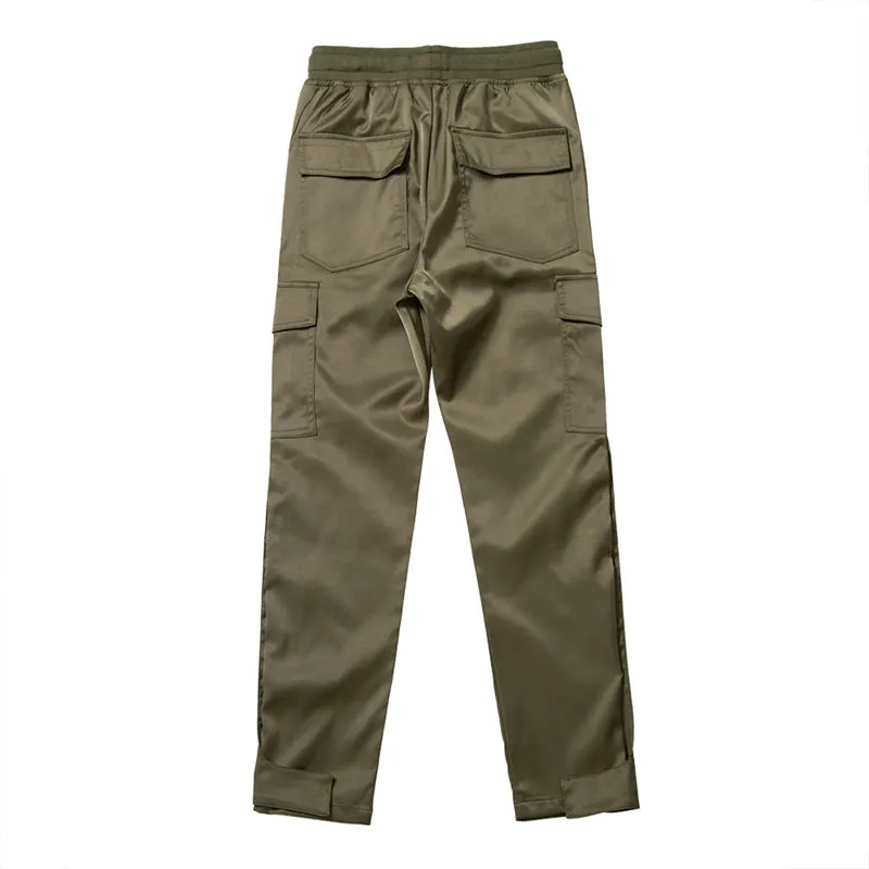 SNAP ZIPPER CARGO PANTS