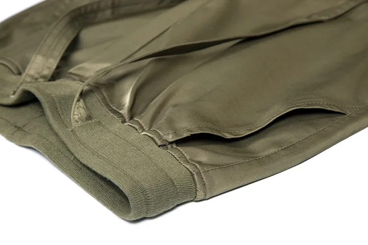 SNAP ZIPPER CARGO PANTS