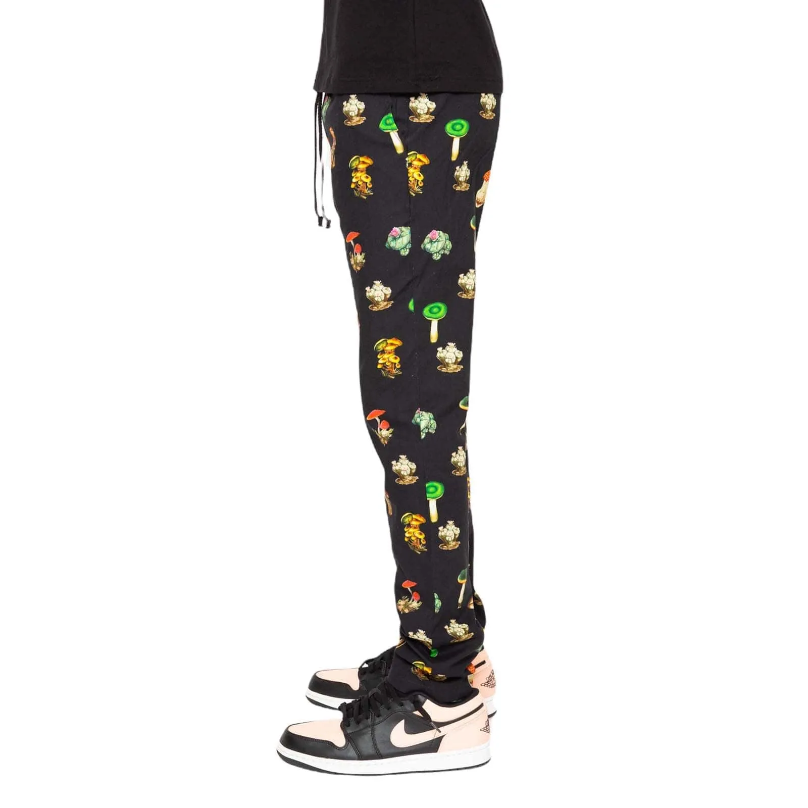 Stash Pant - Mushrooms & Cacti Black