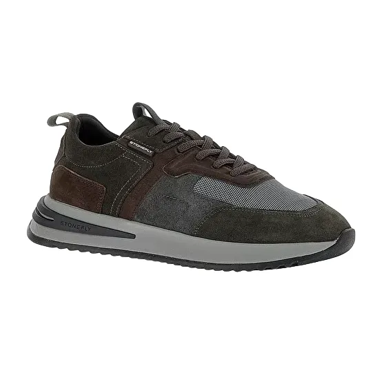 Stonefly men's casual shoe 220300 BE0 grey-brown