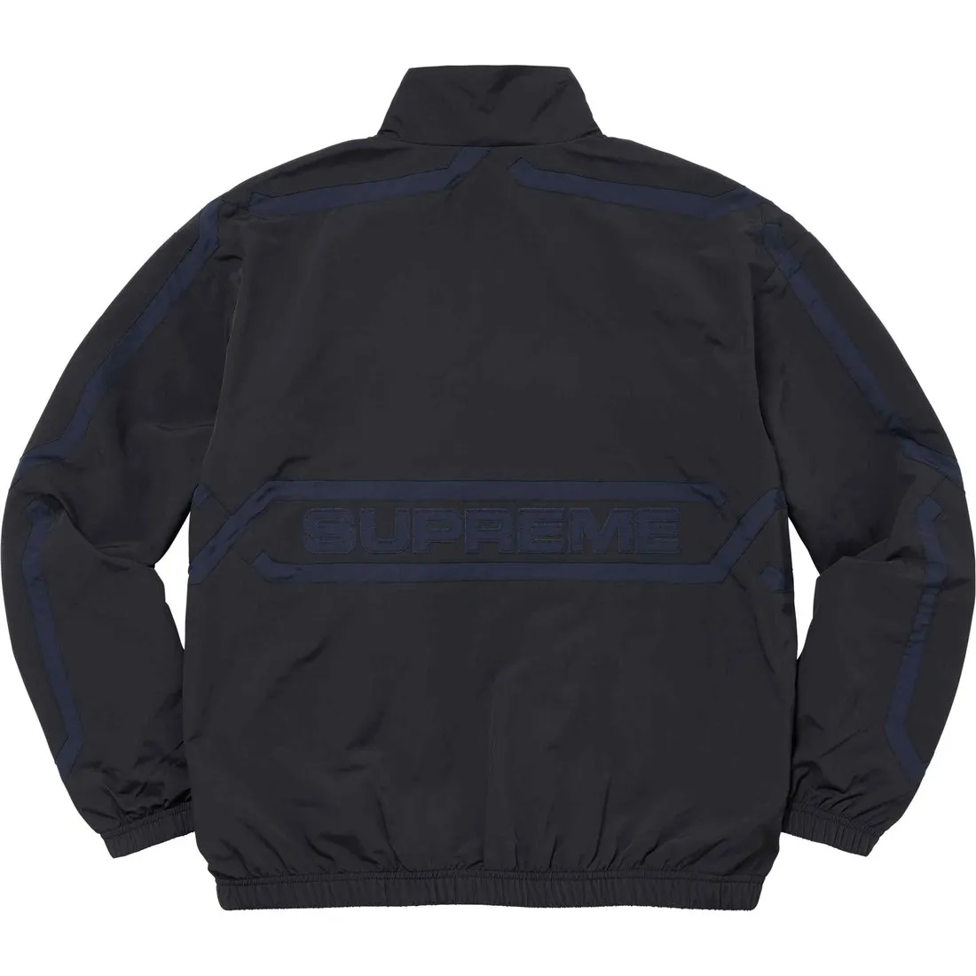 SUPREME INSET LINK TRACK JACKET-BLACK