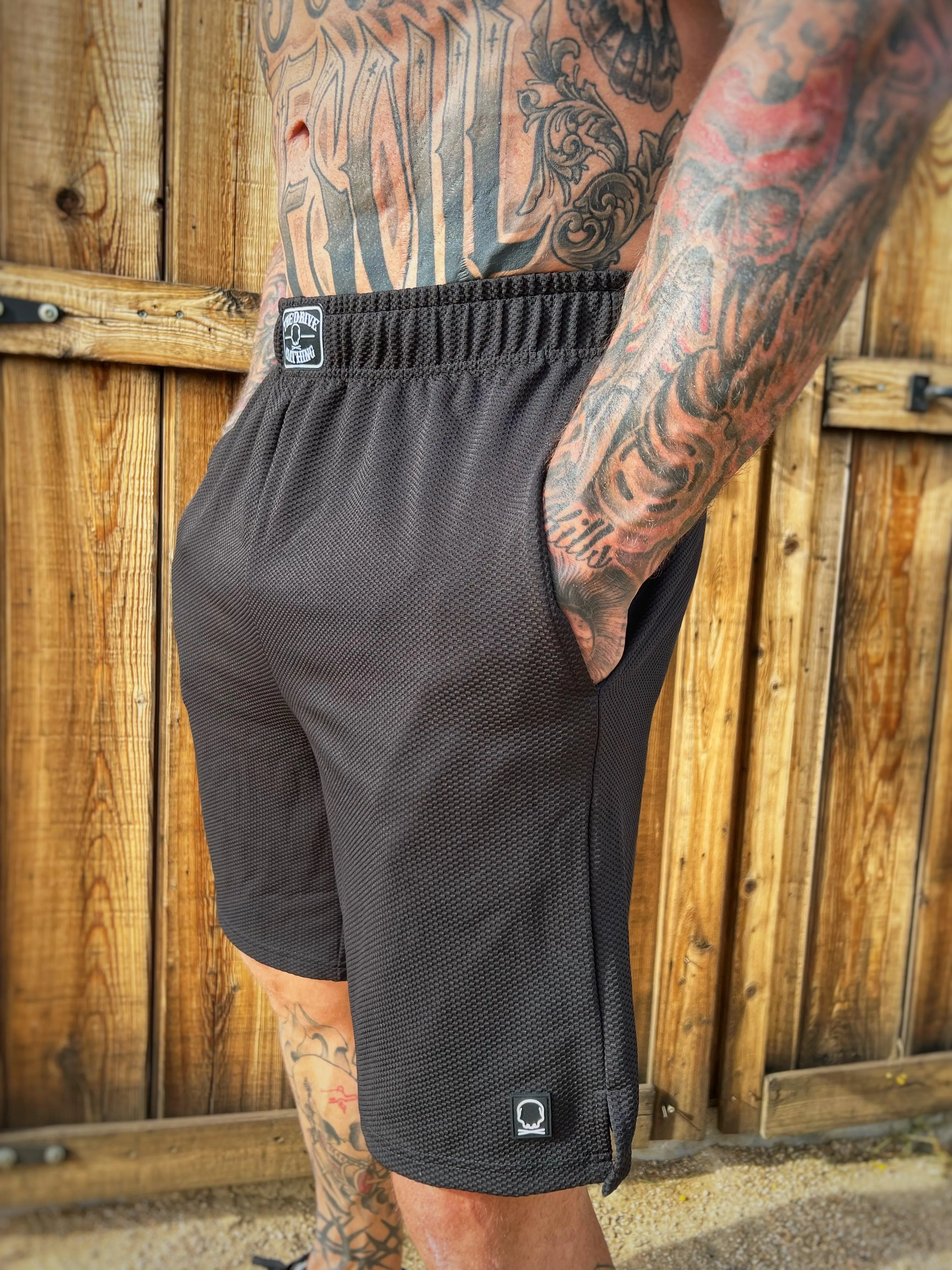 TDC BLACK BASKETBALL SHORTS