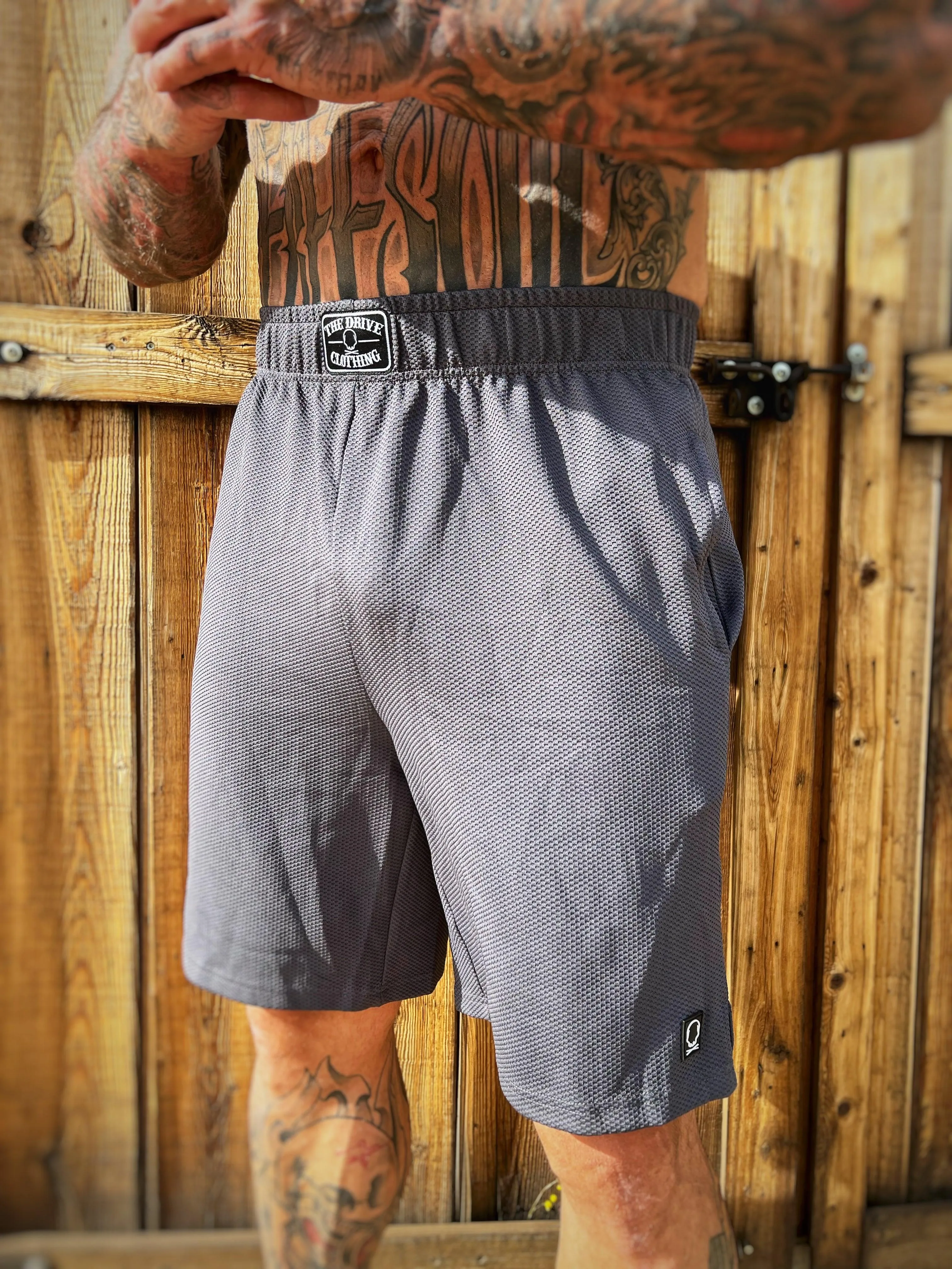 TDC GREY BASKETBALL SHORTS