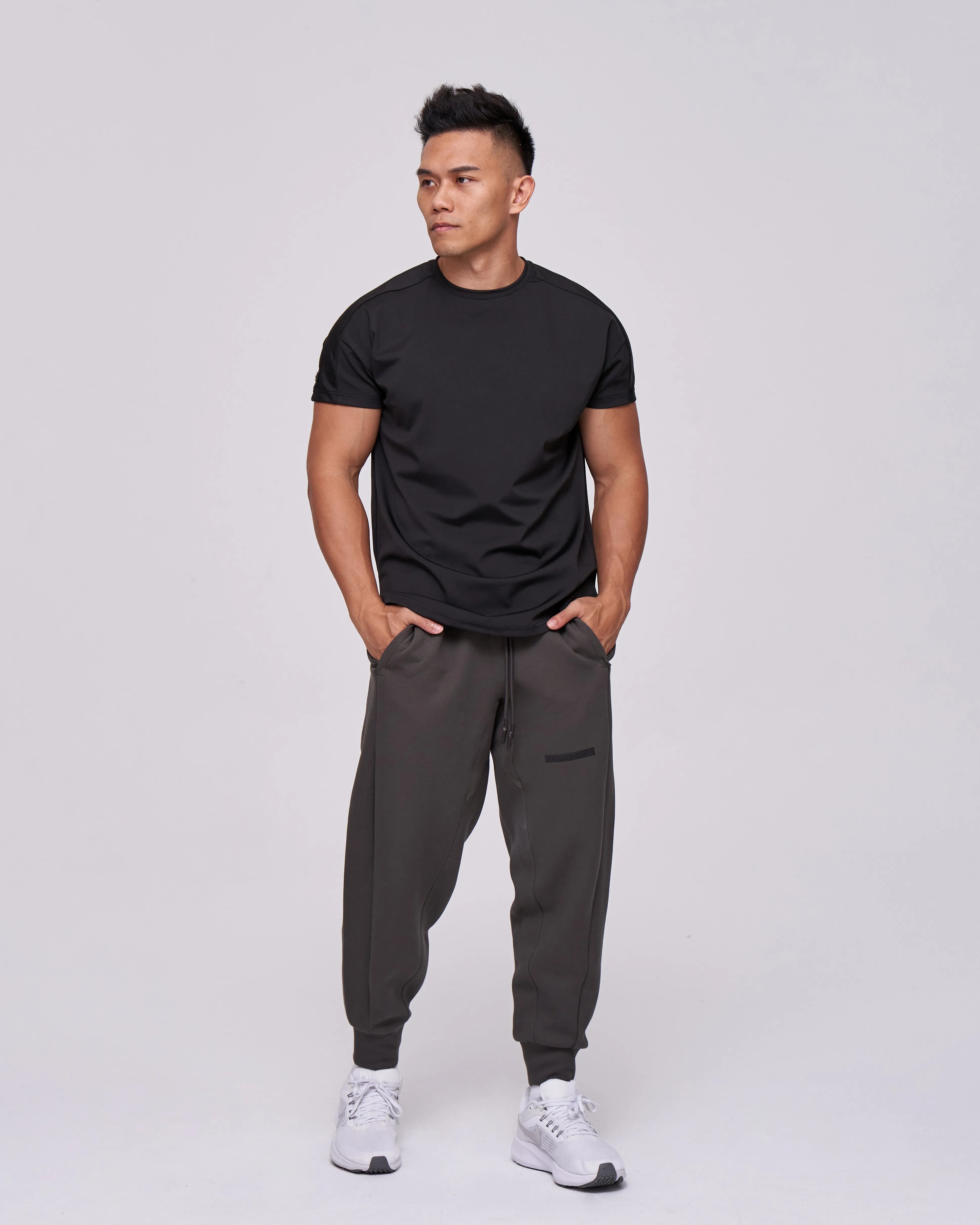 Track Stripe Cuffed Joggers