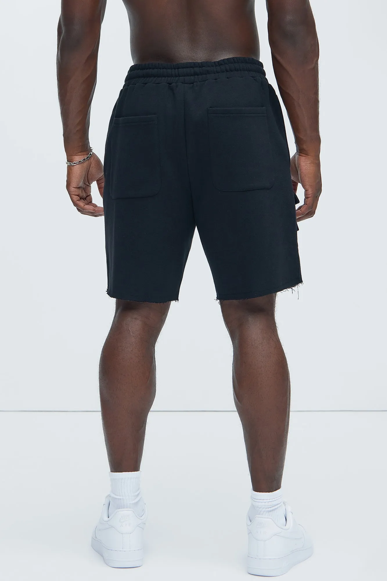 Tyson Keep It Going Carpenter Sweat Shorts - Black