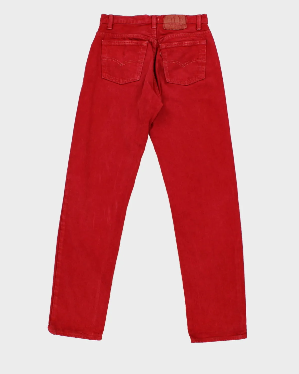 Vintage Levi's 501 Red Jeans - W30 L32