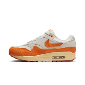 WOMEN'S NIKE AIR MAX 1 - LIGHT BONE/MAGMA ORANGE-NEUTRAL GREY