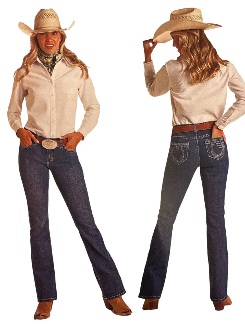 Women's Rock & Roll Cowgirl Riding Jean